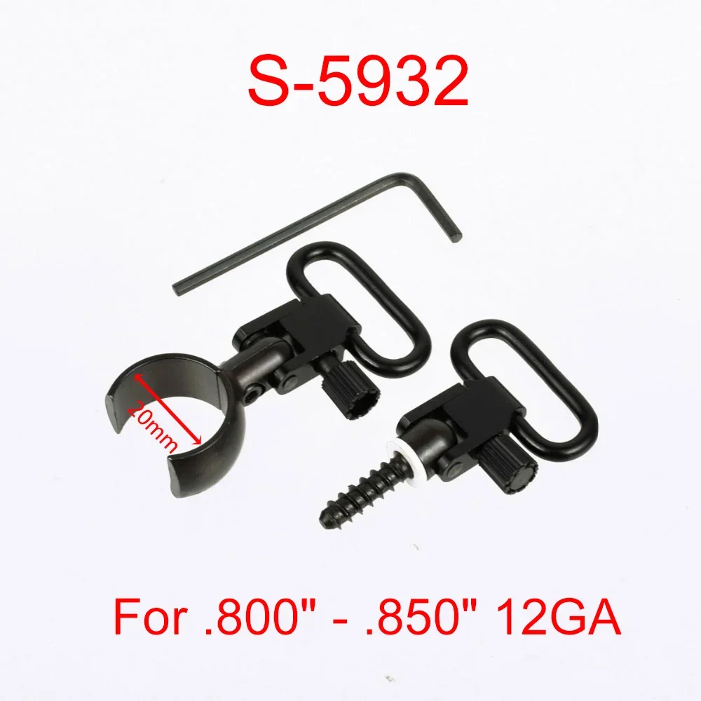 Chiến Thuật QĐ Nhanh Chóng Tháo Rời Sling Xoay Bộ Adapter Bắn Gắn Bộ-Phù Hợp Với Hầu Hết 12 Ga. Magnum Chia Nhạc. 800 "-850" S-5932