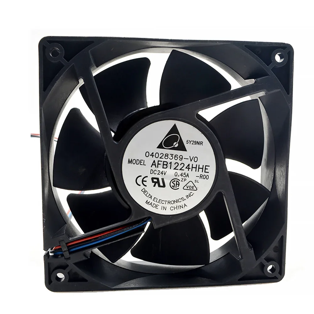 

for delta AFB1224HHE 12CM 120MM 1238 12038 120*120*38MM 24V 0.45A cooling fan