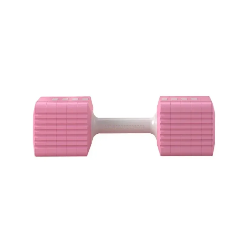 

Multi-Weight Adjustable Dumbbell Set Colorful Plates Cast Iron Material Convenient Use For Women Home Fitness Training New