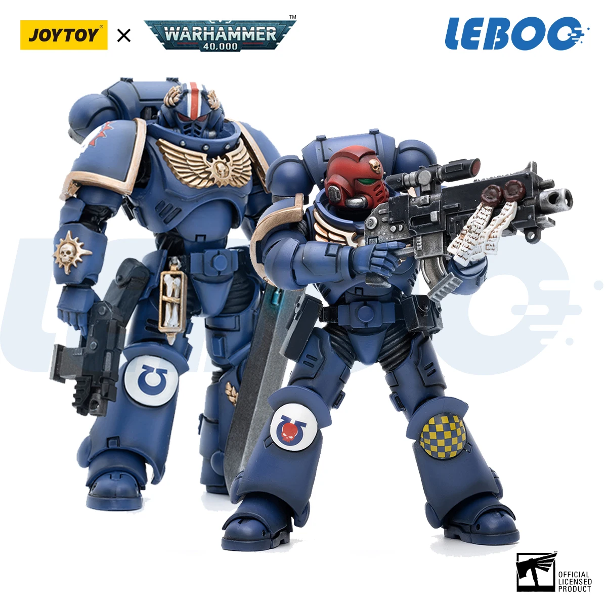 

[In-Stock]JOYTOY Warhammer 40k 1/18 Action Figures Anime 12cm Ultramarines Primaris Lieutenant Argaranthe Mecha Free Shipping