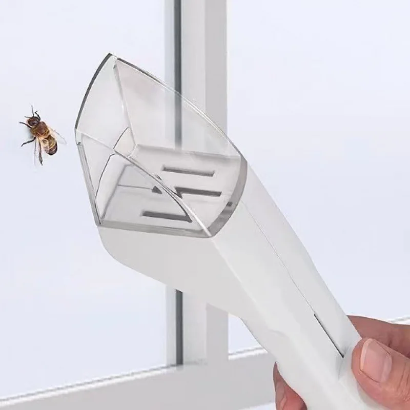 Portable Handheld Insect Catcher Transparent Push Type Insect Observer Contactless Bug Catcher Children's Insect Catching Tools