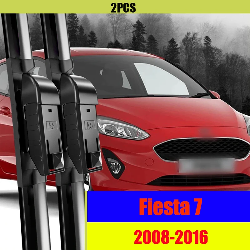 

Wiper Front Wiper Blades For Ford Fiesta 7 2008-2016 2009 2010 2011 Windshield Windscreen Front Window 26"+15" Accessories