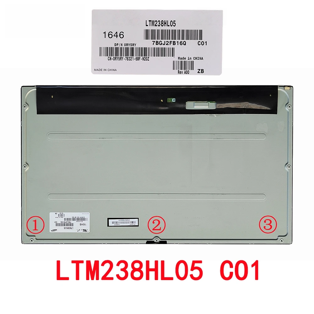 Original LCD Glass screen model LTM238HL05 LTM238HL05 C01  LTM238HL05 D01