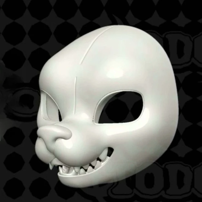 

American Style Base Mask Fursuit Skull Canidae Fox 3D printing Cosplay Accessories