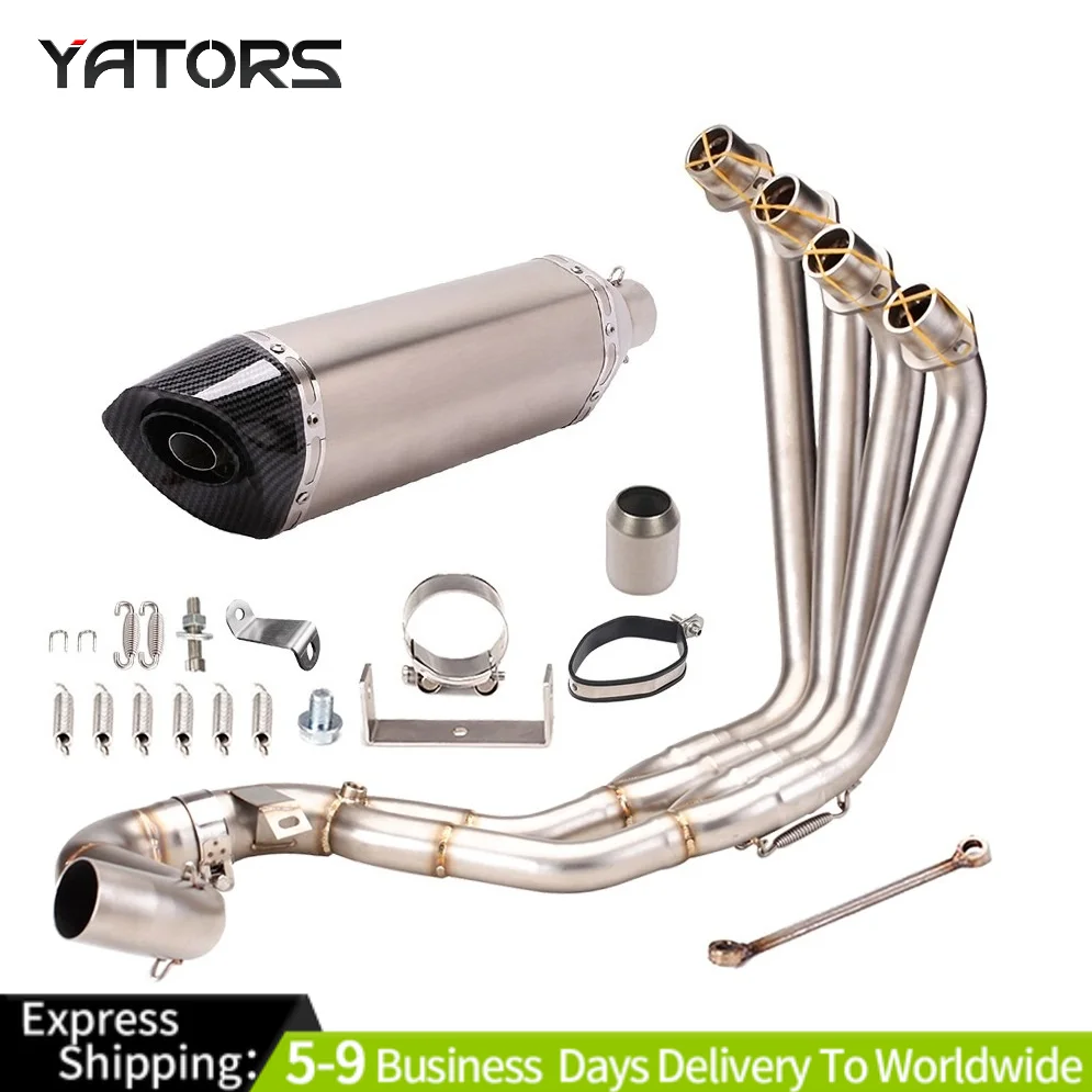 

For Honda CBR650F CB650R CB650F 2014-2023 Exhaust System Front Pipe 51MM Muffler Exhausts Pipes