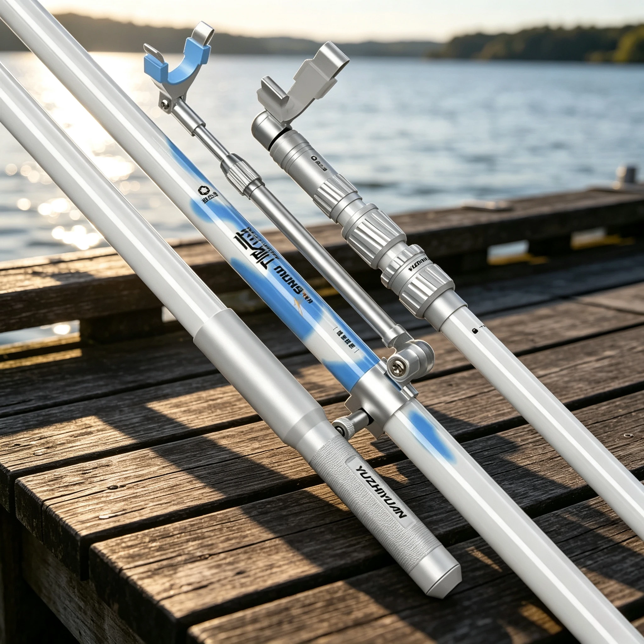 Professional Big Game Fishing Rod Stand, Monster Hardened Thickened Structure, Current-Resistant Anti-Flow Design, Heavy Duty