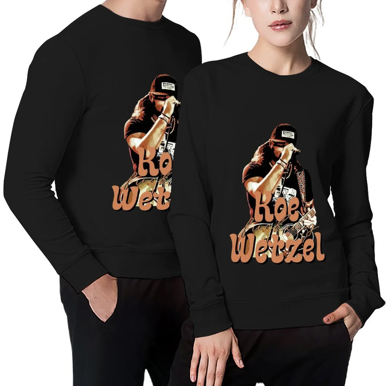 

People Call Me Koe Wetzel Retro Vintage Pullover anime clothing men's winter sweater japanese style autumn sweatshirt