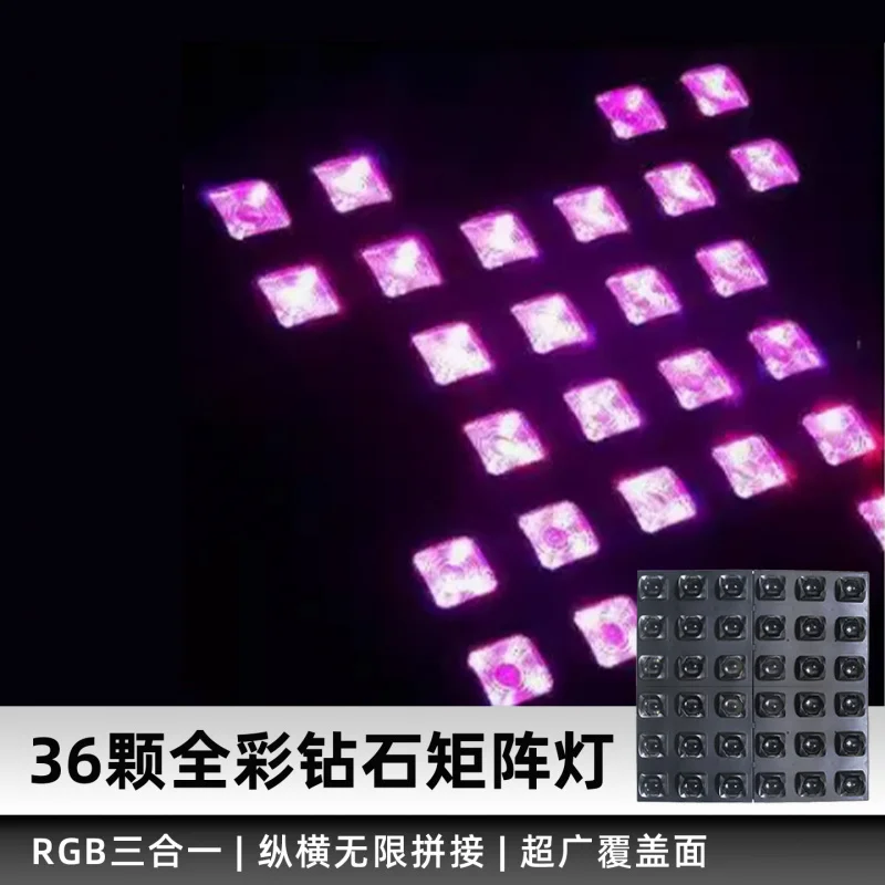 

36 шт. 15 Вт полноцветная матричная световая панель 4-в-1 для создания атмосферы, фоновая подсветка для прямых трансляций, точечное управление, светильник-маркиза