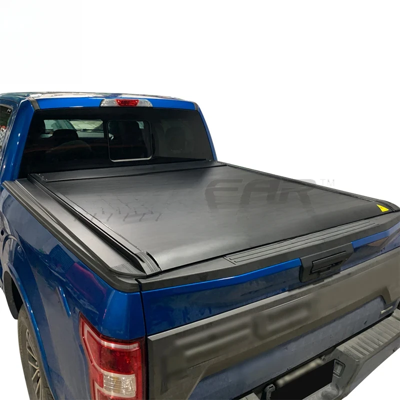 

High Quality Waterproof Aluminium Retractable Roller Shutter Tonneau Cover For F150 Raptor 5.5FT Pickup Truck