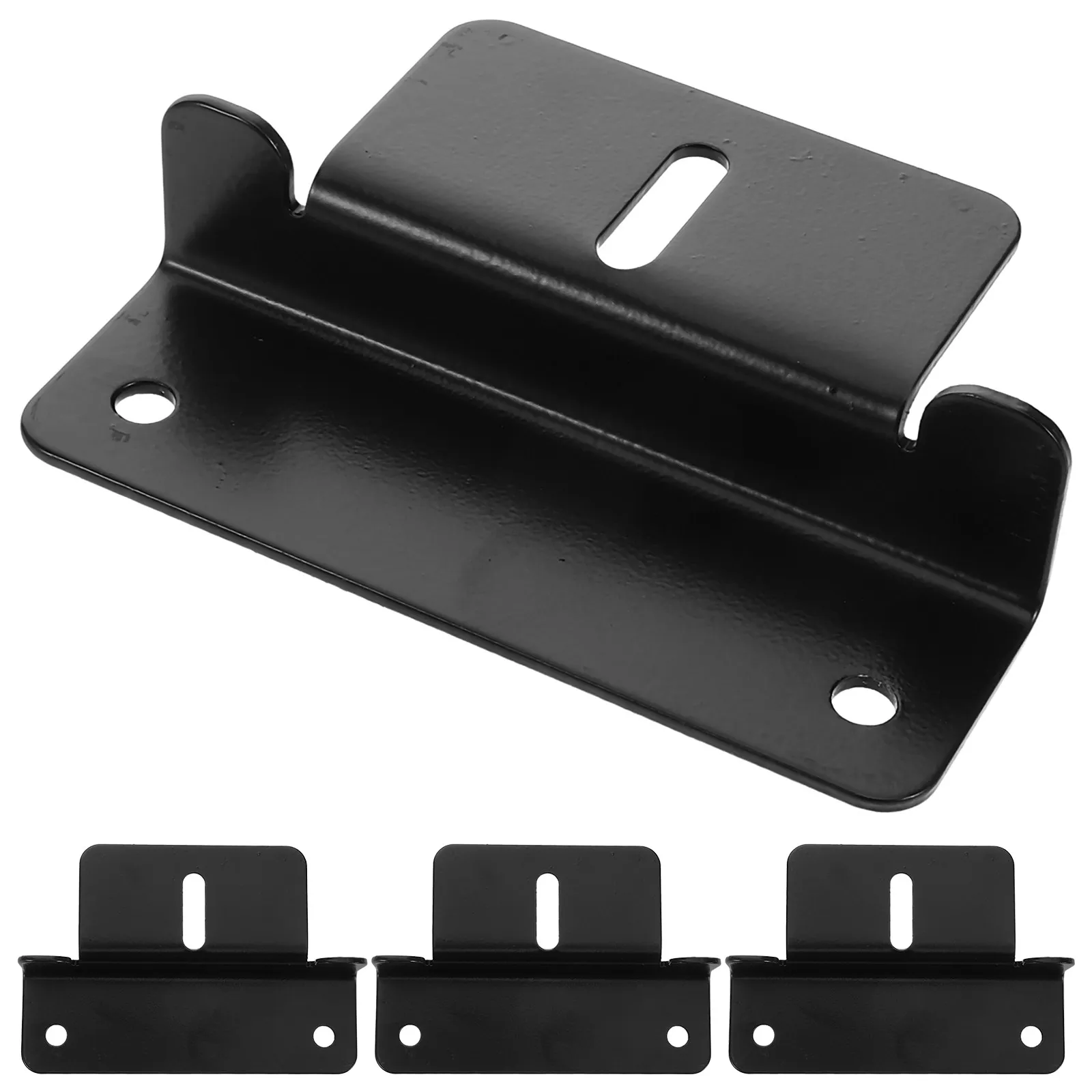 4Pcs Weather Resistant Aluminum Z Bracket Solar Panel Mounting Kit for Rv Boat Yacht Roof Solar Panel Brackets Set
