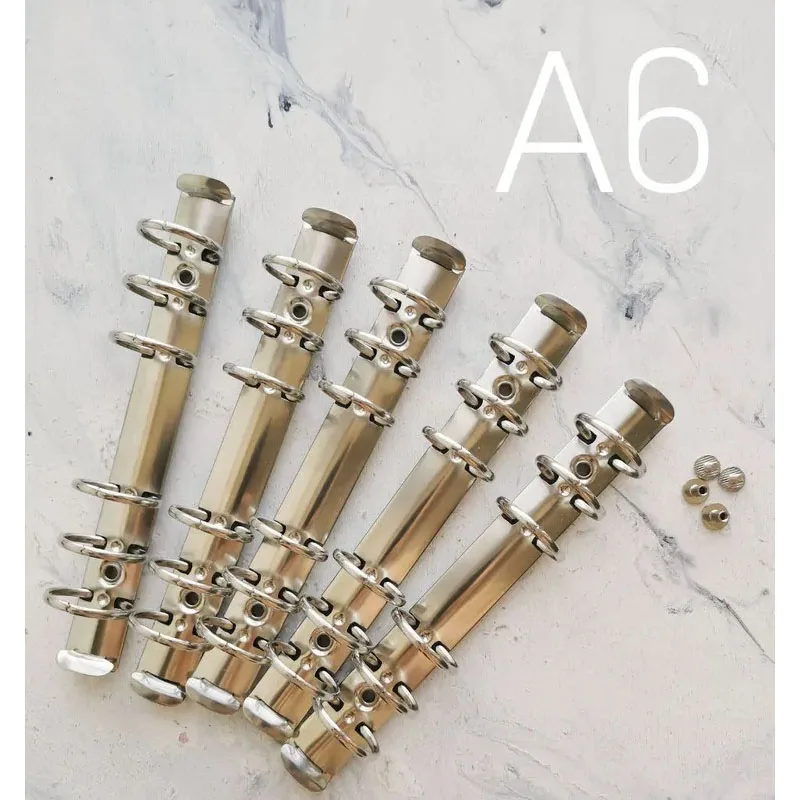 5PCS 25MM A6 Clips Mechanism Gold Silver
