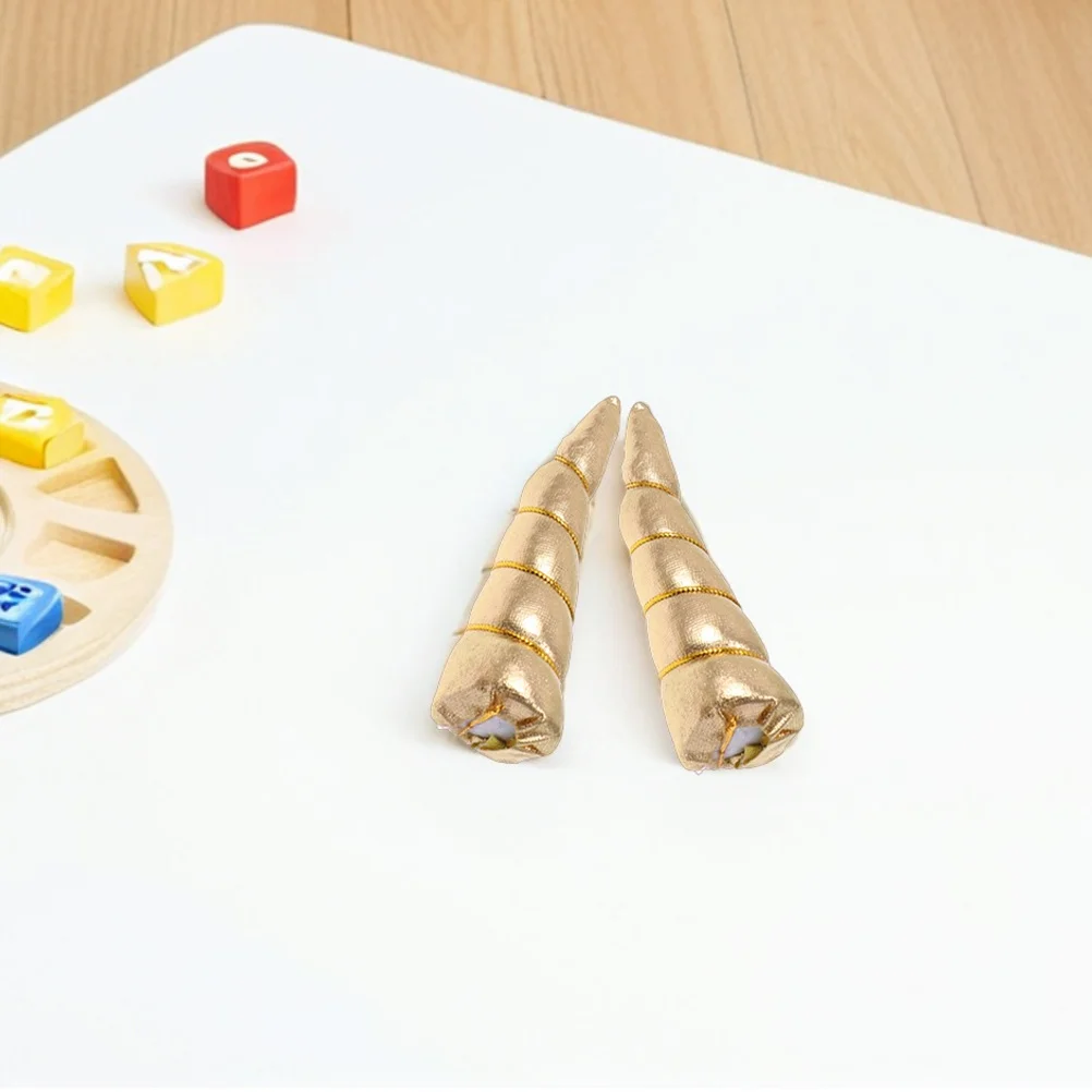 8 قطع من إكسسوارات عصابة رأس يونيكورن، قرون يدوية لطيفة لحفلات أعياد الميلاد، مجموعة أدوات يدوية للأطفال