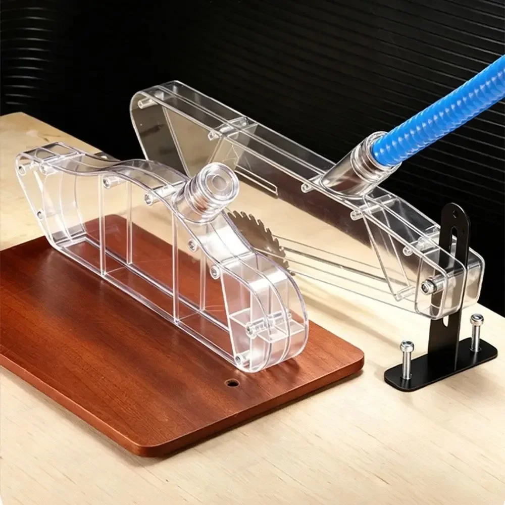 Stand Table Saw Protective Cover Universal Anti Dust Case Clear Plastic Guard with Dispensing Knife Universal for Table Saw