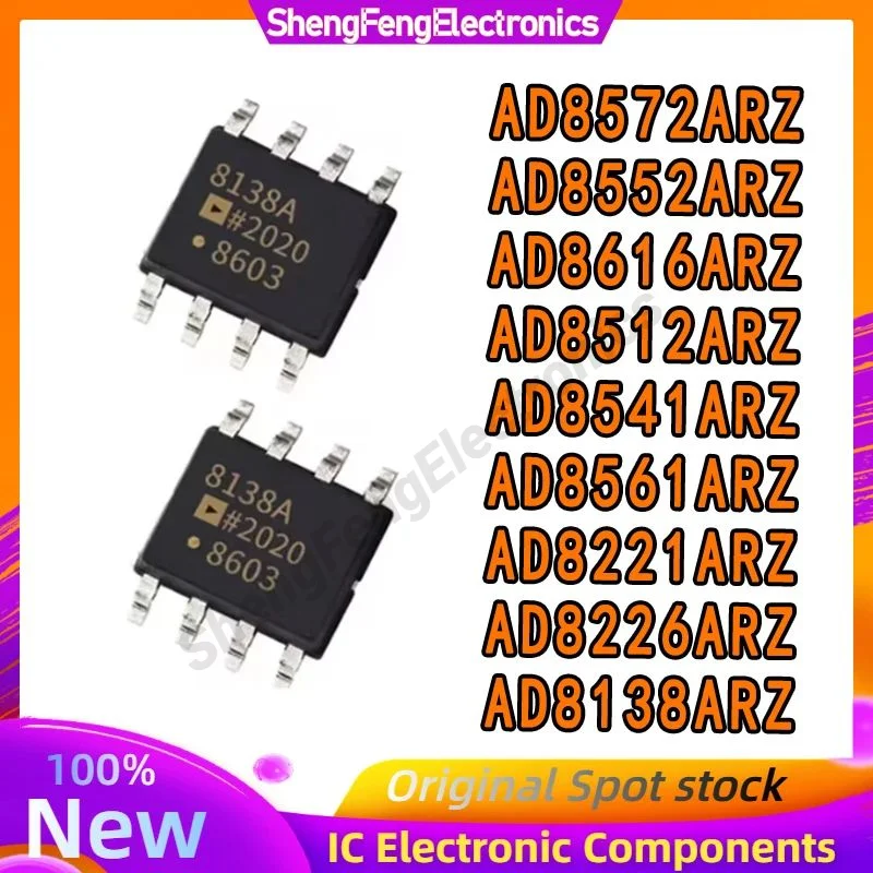 

10PCS AD8552ARZ AD8561ARZ AD8572ARZ AD8616ARZ AD8138ARZ AD8221ARZ AD8226ARZ AD8512ARZ AD8541ARZ SOP=8 IC Chip in stock