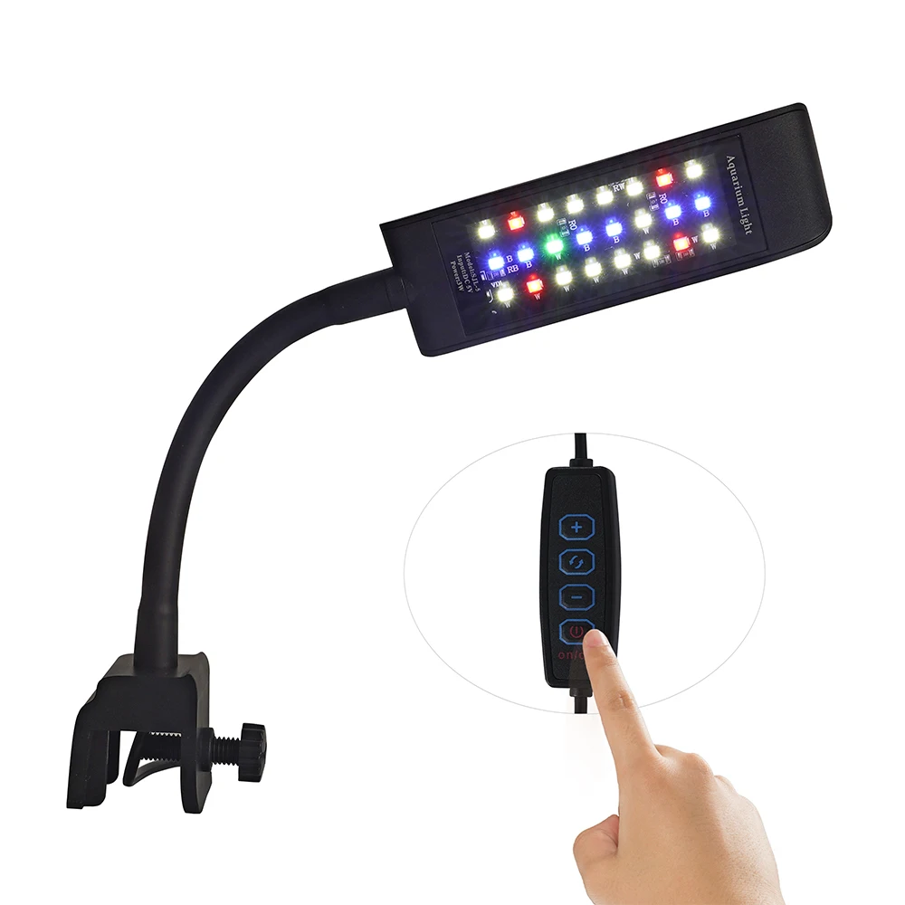 

Led Aquarium Lighting Light Aquariums Accessories Fish Tank Supplies Lamp Fishing Decoration Marine Lights For Aquatic Pet