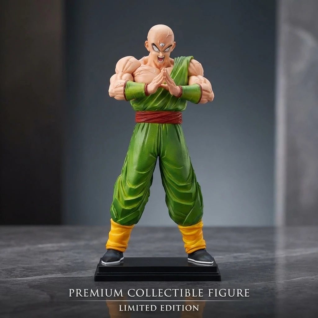 

Anime Dragon Ball Figure GK Unlimited Z Warrior Vol. 2 Tien Shinhan Action Figures Statue Ornamen Collection Model Toys Gifts