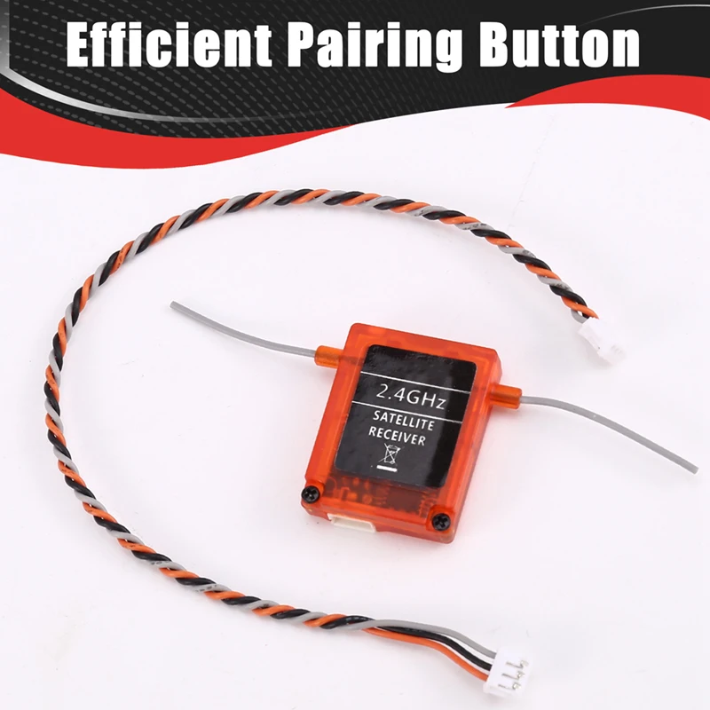 Receptor de satélite DS-M2 DS-MX, botón de emparejamiento, pequeño satélite para receptor de satélite Spoketrum JR CM703, satélite pequeño