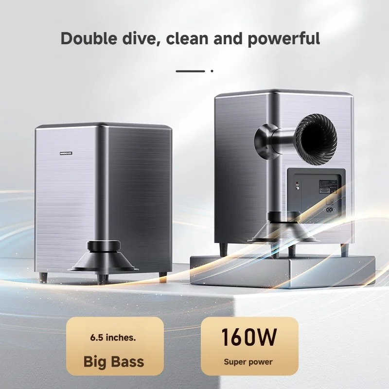310W Real 5.2 Channel Home Theater System With Dual Wireless Subwoofers Dolby Audio Soundbar For TV 069DB-M
