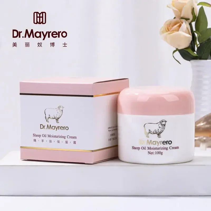 Sheep Oil Moisturizing Cream Skin Rejuvenation and Brightening Autumn and Winter Repair and Moisturizing face cream Female