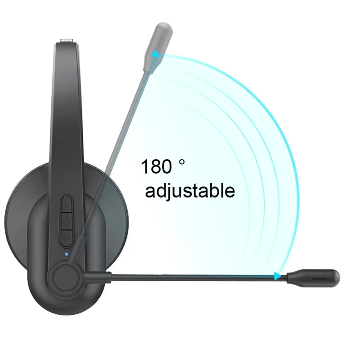 828 Mega Sale 2.4G and Bluetooth Dual Mode Wireless Headset with Mic Wireless Noise Reduction Headphones for PC Laptop Call