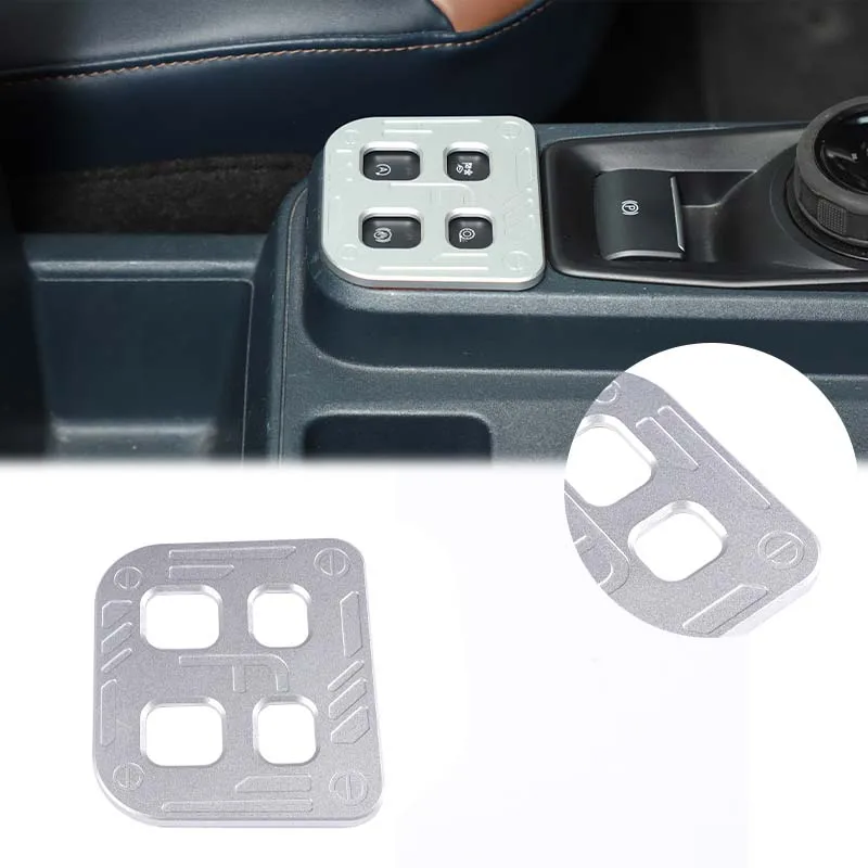 Start Stop Switch Anti Touch Cover Start Stop Button Cover Trim Sticker Start Stop Button Cap For Ford Maverick P758 2022-2026