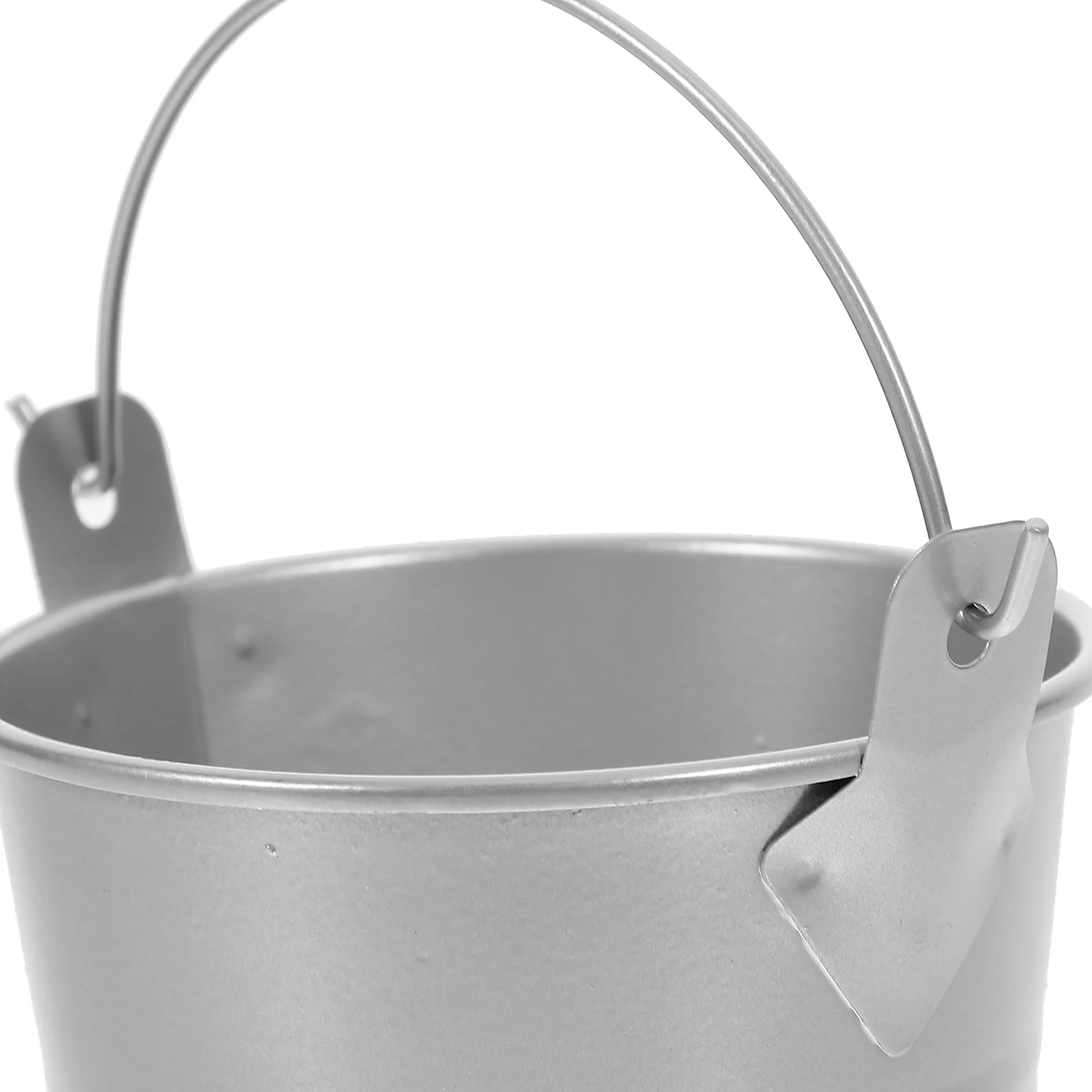 4 stücke Weißblech Eimer Candy Farben Langlebige Kleine Eimer Für Party Gefälligkeiten Sukkulente Topf Blume Eimer Mit Griff