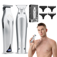 UnicornNEW Portable Electric Thruster Charging and Insertion Dual purpose LCD Digital Display Electric Hair Clipper Push Clipper