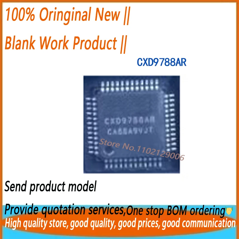 CXD9788AR CXD9788 TQFP48 Brand New Original (1/5pieces)