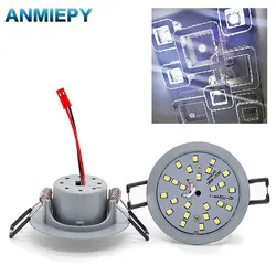 4pcs LED Crystal Light Transform Bulb 5W Integrated Light Source 4W LED Corn for Ceiling Chandeliers Retrofit Lamp 220V 110V