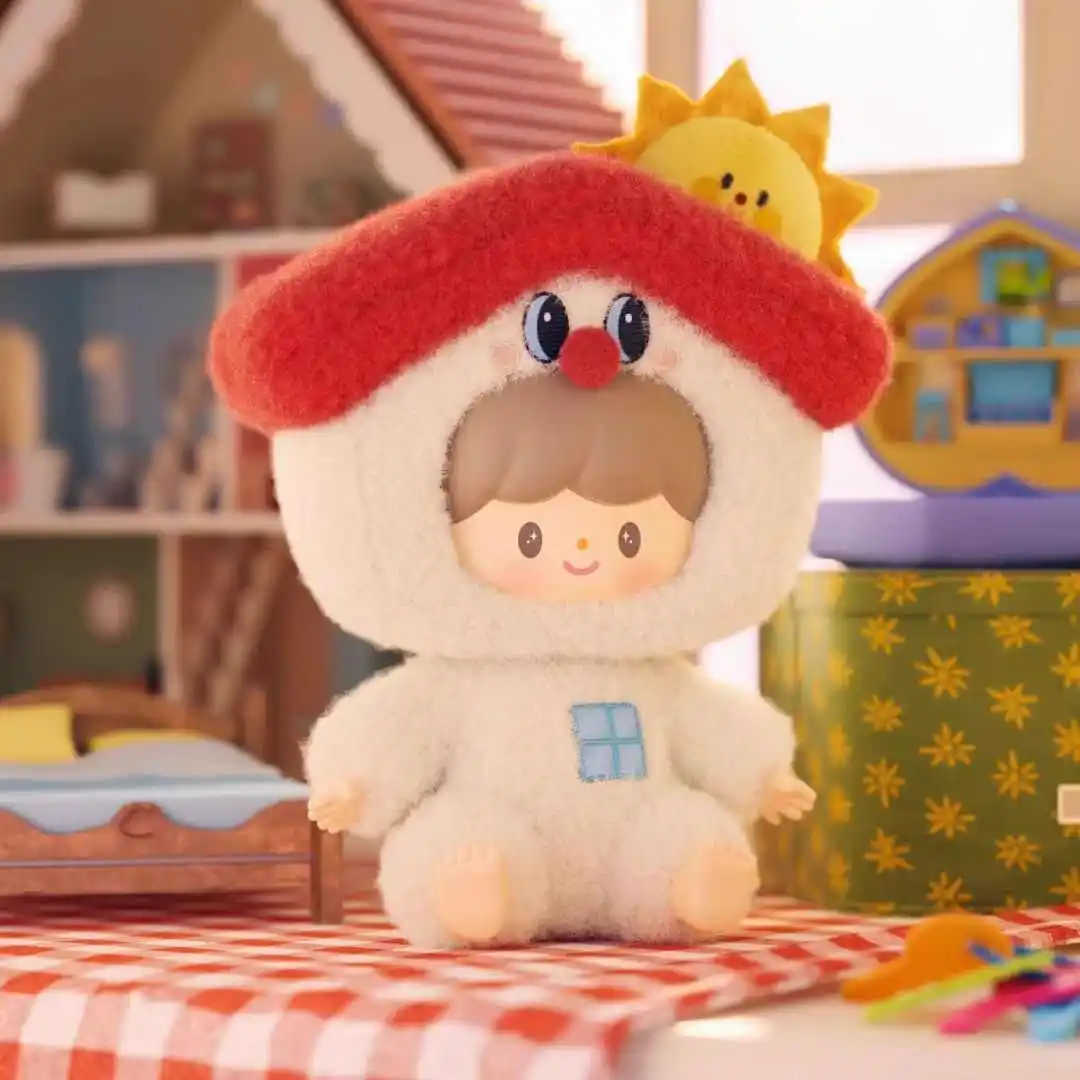 ของแท้ Zzoton Happy Childhood Series กล่องตาบอด Kawaii ไวนิลตุ๊กตาจี้ตุ๊กตา Mystery Box Collection ของเล่นของขวัญวันเกิด