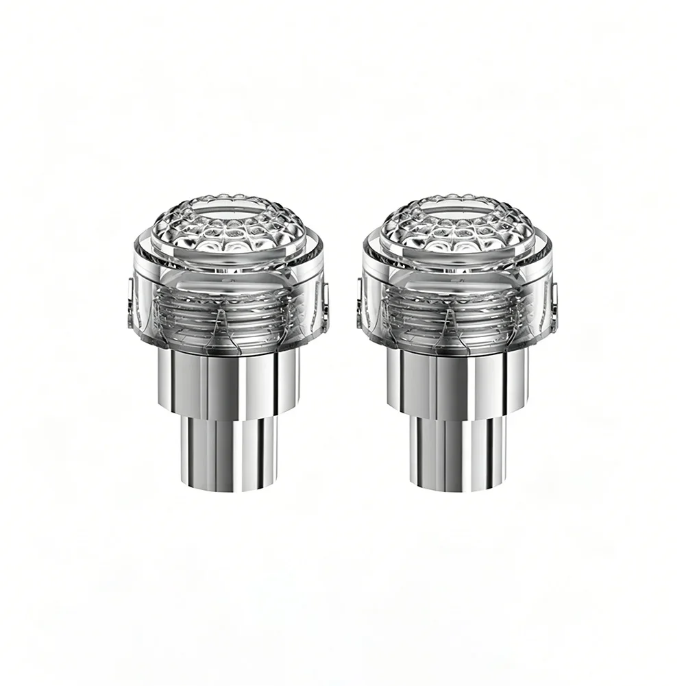 4.5V Motorcycle Tire Valve Light Rim Strobe Warning Wheel Lamp Flashing Vibration Activated Decorative for Car E-Scooter