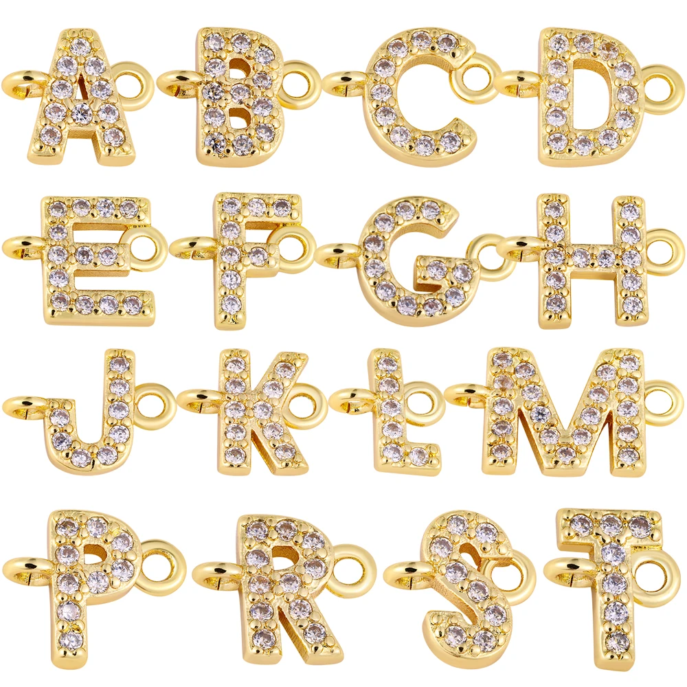 Embroidery Charm - Juya 18K vergoldete Kupfer-Anhänger mit 2