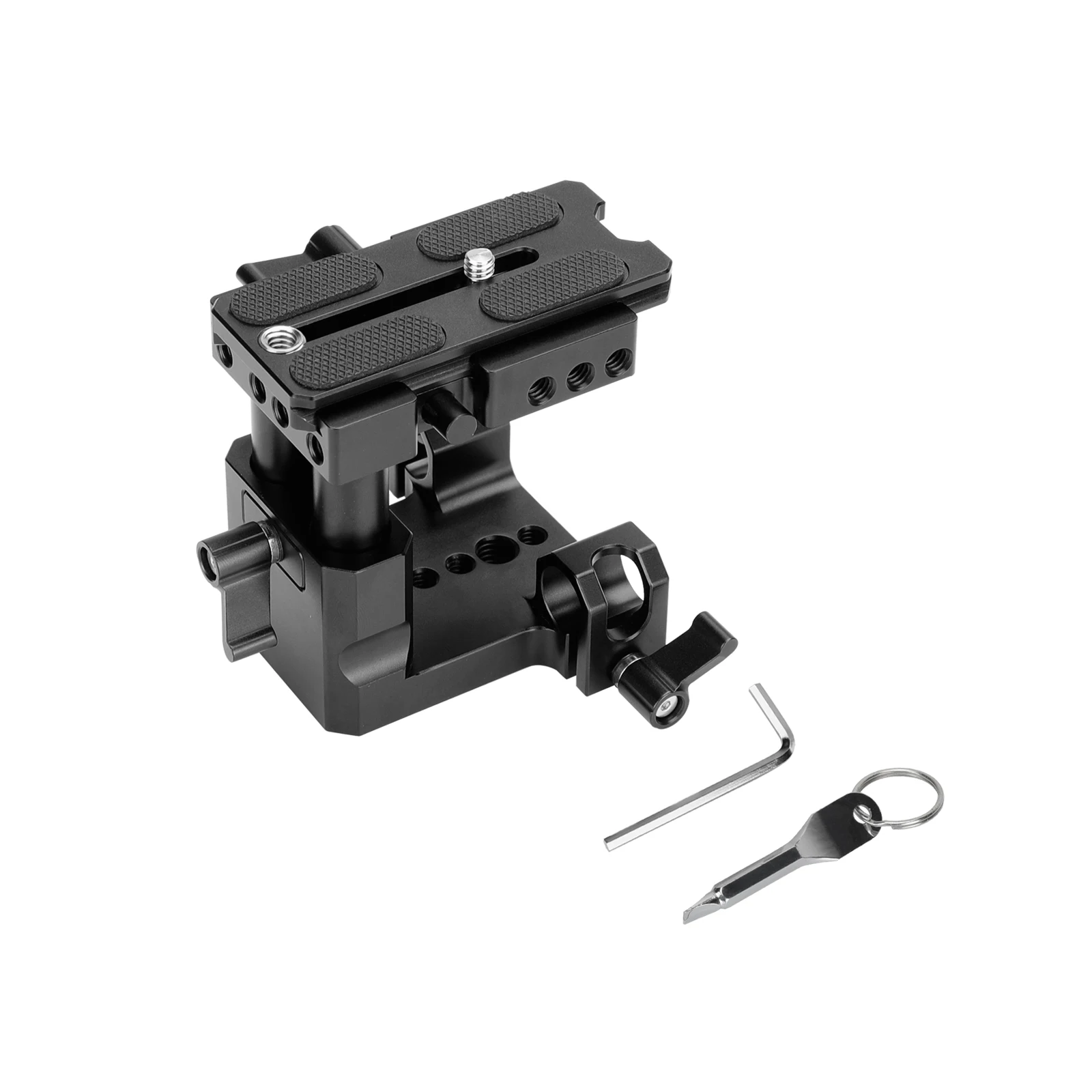 SZRIG быстросъемная Базовая QR-пластина с 15-мм полюсным зажимом для стандартного аксессуара Manfrotto DSLR-камеры