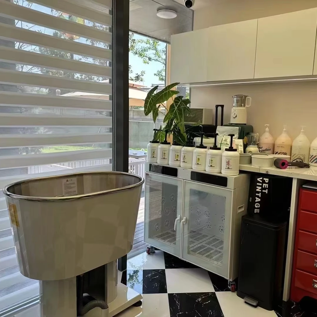 

Large Automatic Pet Dryer Box With 2 Compartments for Pet Grooming Salon Pet Hair Grooming Dryer Machine for Dogs-Cats