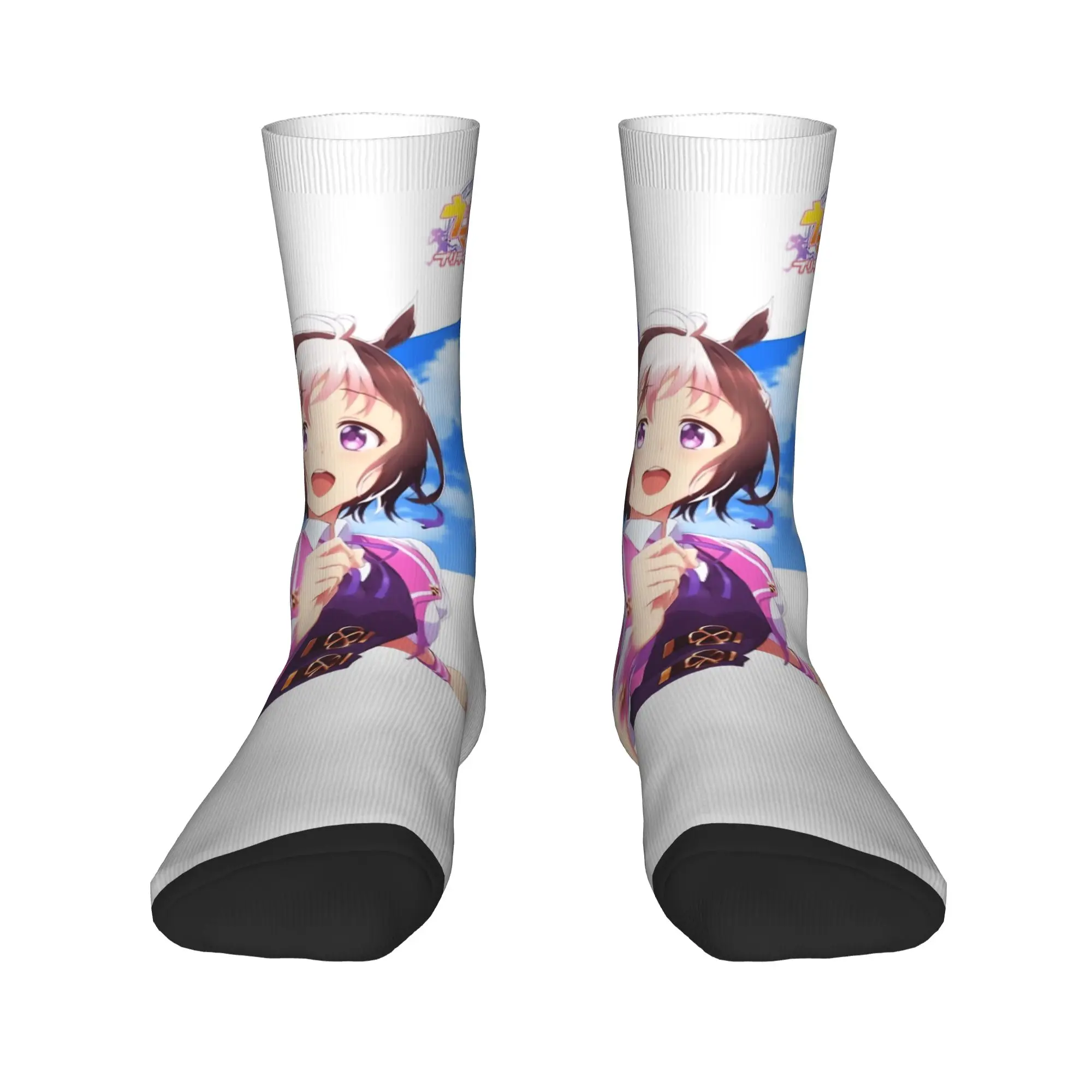 جوارب رجالية Uma Musume جوارب شتوية عصرية عالية الجودة نمط جوارب خارجية مضادة للانزلاق #2