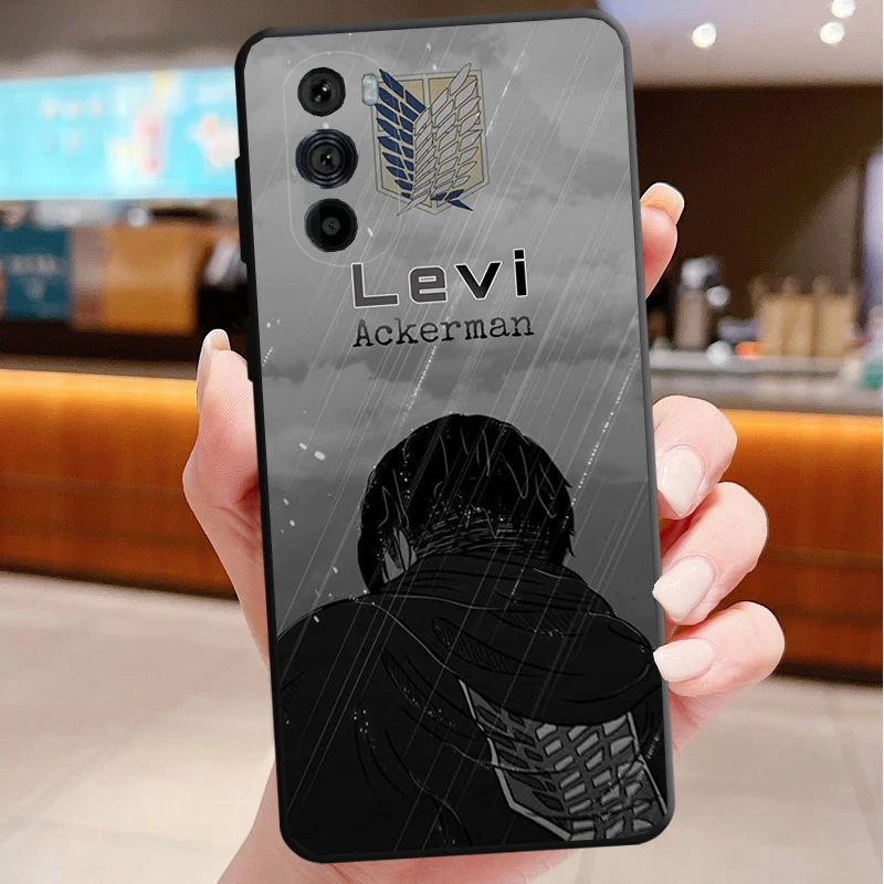 

Levi Ackerman Funda Phone Case For Motorola Edge 60 50 40 Pro 60 50 40 30 Ultra Neo Fusion Moto G Play G Stylus