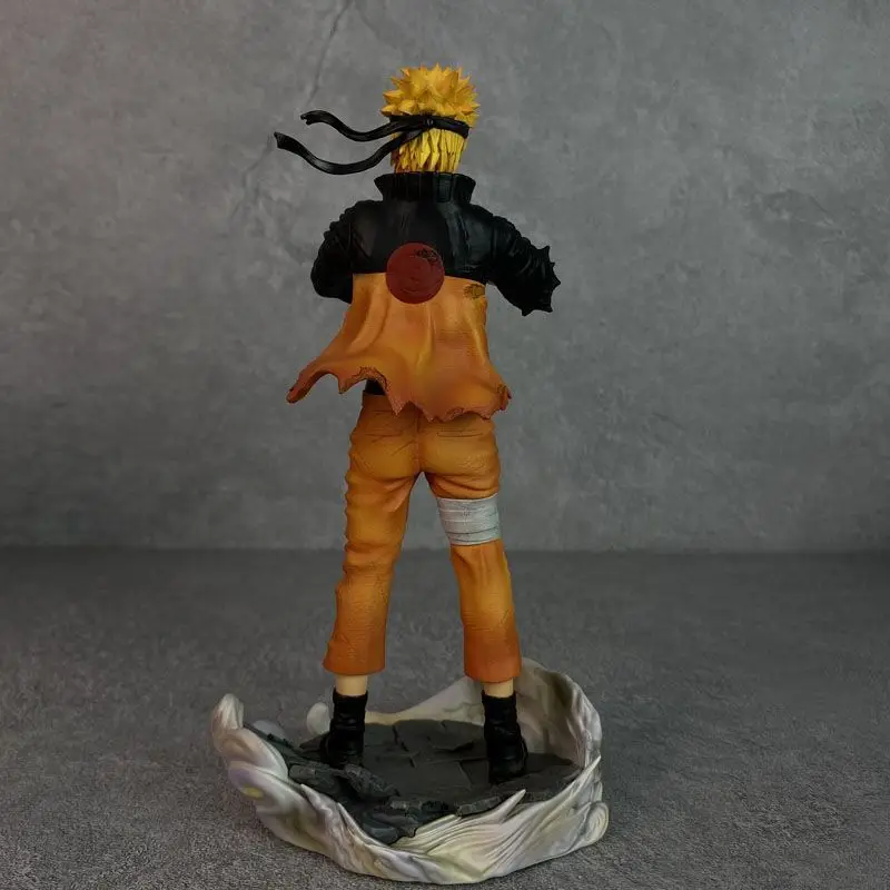 Figura de acción de Naruto Uzumaki para niños, Kit de modelo terminado de Pvc, estatua de colección de Robot, adorno, juguete de regalo, nuevo