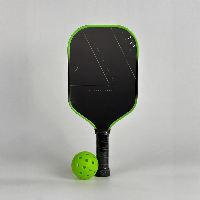 

Cloth patterned frosted carbon fiber Pick ball racket Pickleballadd 16mm extended racket