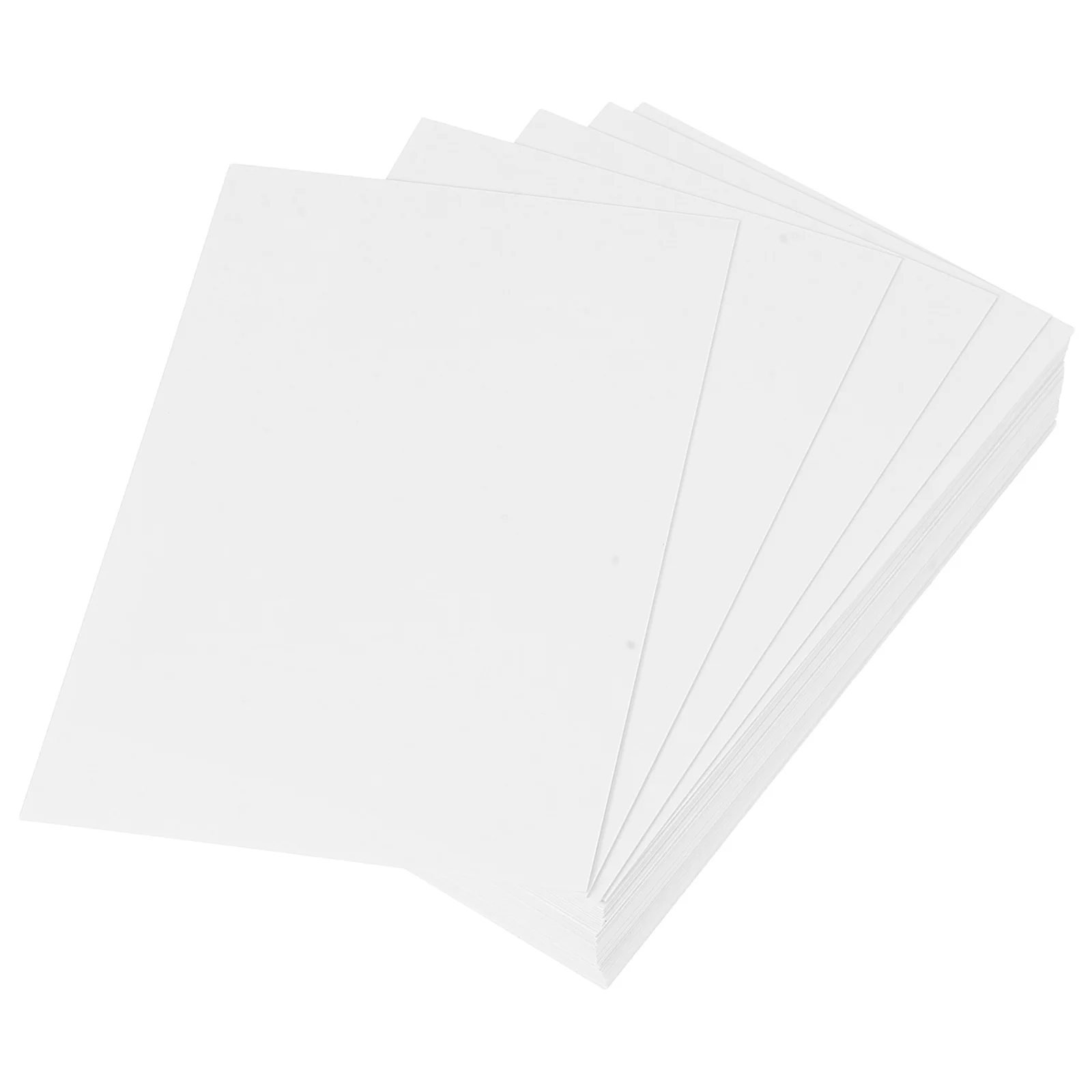 

60 Pcs Double-sided Blank Card Cardstock Art Postcards for Kids Graffiti Flashcards Studying Paper Greeting Office