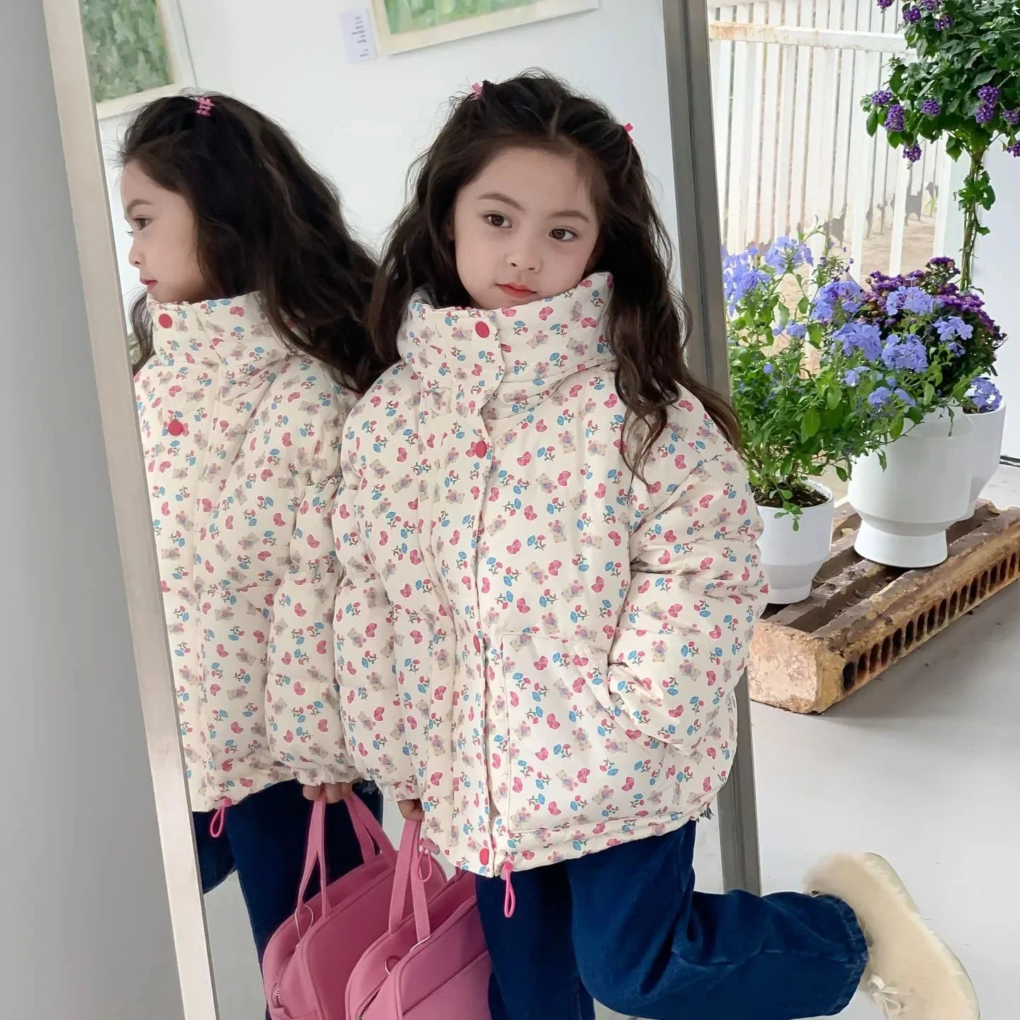 Coat Overcoat Girls Jacket Windbreak Outerwear 2025 Beautiful Winter Autumn Warm Cotton School Sport Teenagers Children's Clothi