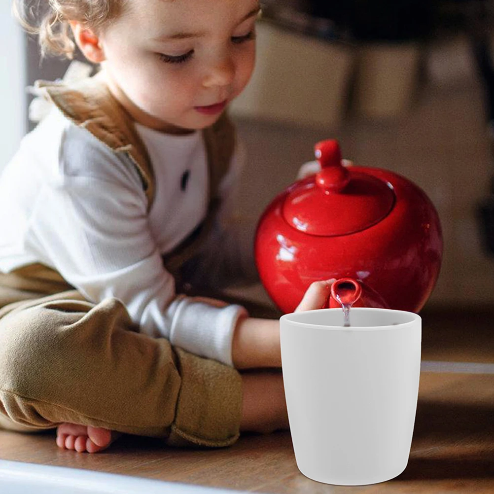 

2 Pcs Silicone Cups Kids Mouthwash Infant Trainer Cup 1 Year Old Toddler Shatterproof Easy Clean Safe Design