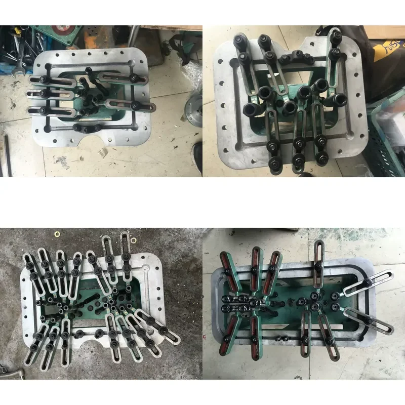 Multispindle (medium cutting) U-shaped square, adjustable fixed type. Multispindle. Drilling. Tapping