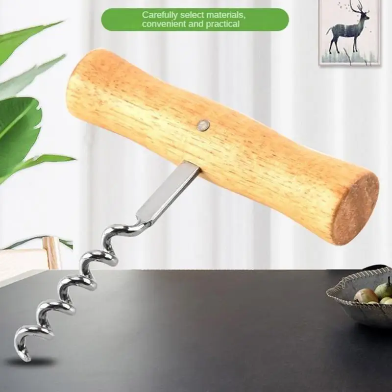 Wine Opener Stainless Steel Red Wine Opener Portable Metal Sommeliers Corkscrew Bottle Openers Corkscrews Wine Cork Remover