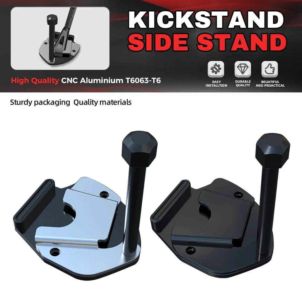 

Kickstand Side Stand Enlarge Foot Pedal Support Set For Honda CRF1100L AFRICA TWIN Adventure Sports DCT 2020-2021-2022-2023 2024