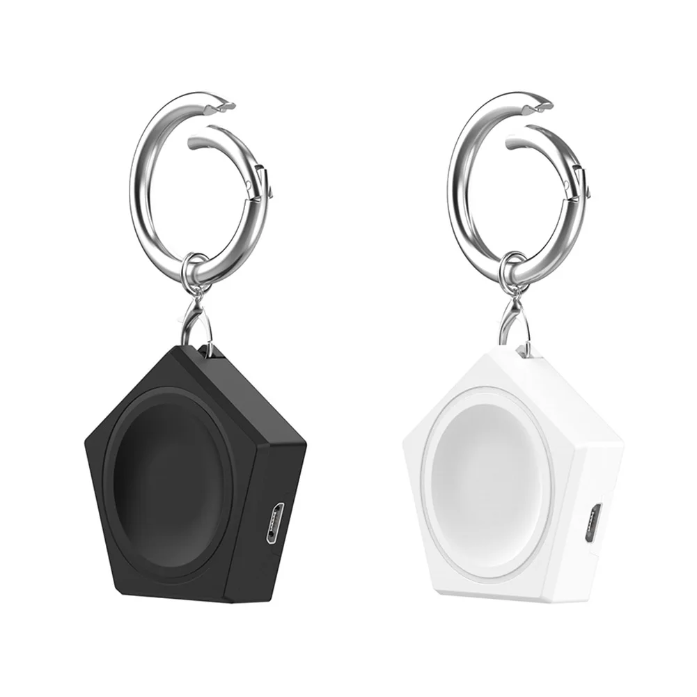 قاعدة شحن محمولة لساعة جوجل بكسل قاعدة شاحن 5 فولت مع سلسلة المفاتيح استبدال ملحقات الساعات الذكية