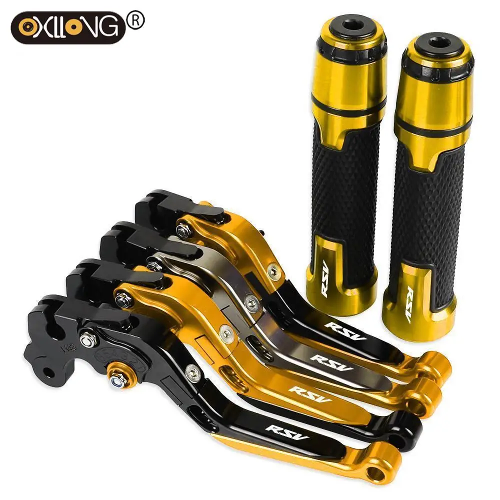 

Motorcycle Brakes Tie Rod Handbrake Brake Clutch Levers Handlebar Hand Grips ends FOR APRILIA RSV R 1999 2000 2001 2002 2003