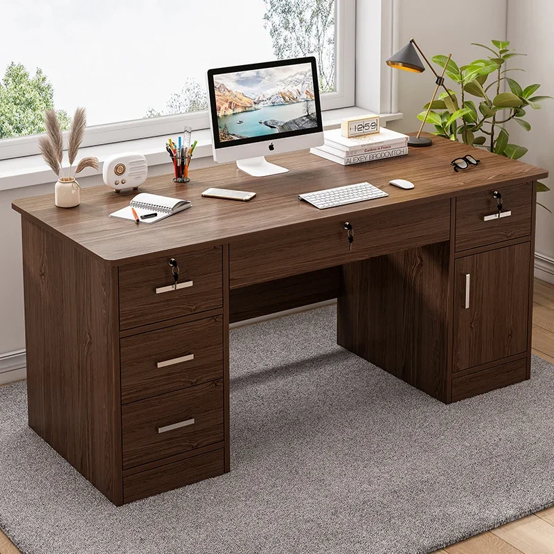 Simple Modern Computer Desk for Home - Ideal Workbench, Perfect for Student Use in Rental House or Bedroom