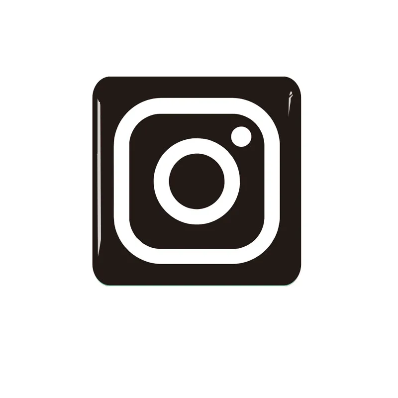 Instagram NFC Social Media Epoxy Sticker Increase Followers