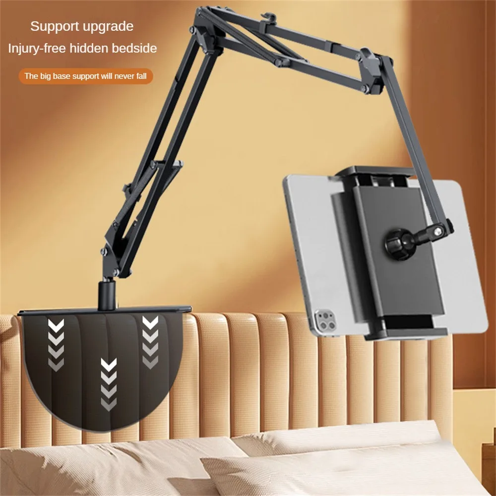 Mobile Phone Holder Practical Convenient Save Space Multi-function Flexible Live Metal Boom Tablet Stand Fashionable Durable