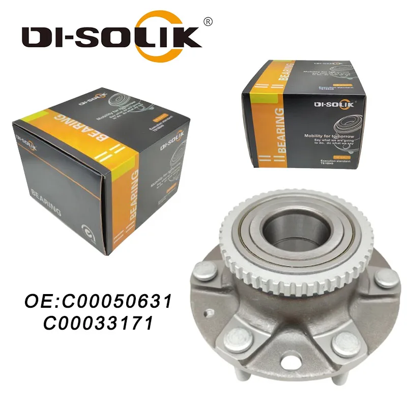 

DI-SOLIK Auto Car Parts Front Wheel Hub Bearing Assembly C00050631 C00033171 for MAXUS (SAIC MOTOR) G10 2014- HYUNDAI H-1 Huiyi